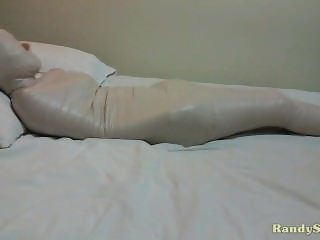 Indonesian Girl Struggle After Wrap in Mummification