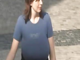 Huge Tits Walking Down Street Candid