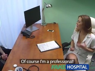 FakeHospital Nurse fucked hard by patient