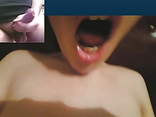 Petite Katie strips and teases me on cam. 