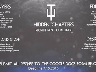 Hidden Chapters Recruitment Challenge #2