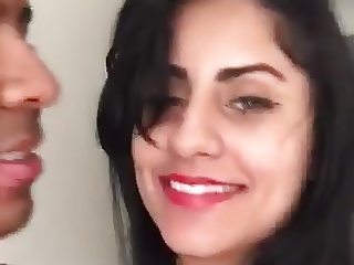 Such a cute UK Indian Girl sucking bf